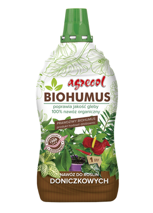 BIOHUMUS NAWÓZ DO ROŚLIN DONICZKOWYCH 1L BIO
