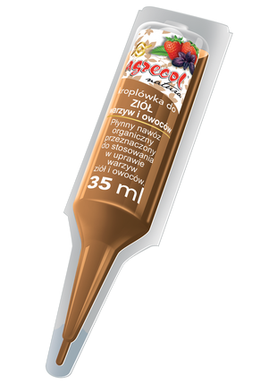 KROPLÓWKA DO ZIÓŁ, WARZYW I OWOCÓW UPRAWIANYCH W POJEMNIKACH – 100% NAWÓZ ORGANICZNY 35ml BIO