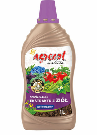 Nawóz na bazie ekstraktu z ziół uniwersalny 1L