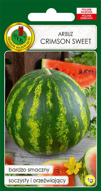 Nasiona - Arbuz Crimson Sweet 1g