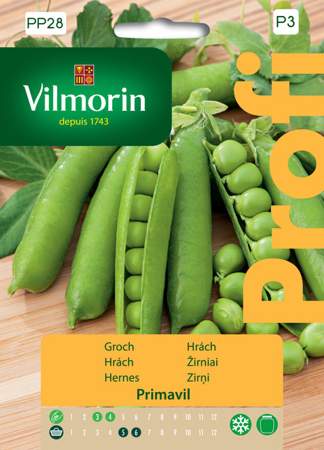 Nasiona - Groch, karłowy, wczesny profi Primavil 30g
