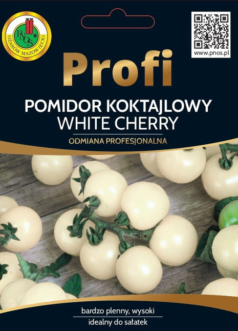Nasiona Pomidora Koktajlowego - ‘White Cherry’  0,1g