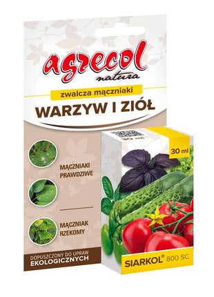 Siarkol 800 SC 30ML - zwalcza mączniaki warzyw i ziół