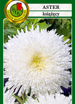 Nasiona - Aster Książęcy Biały 0,8g