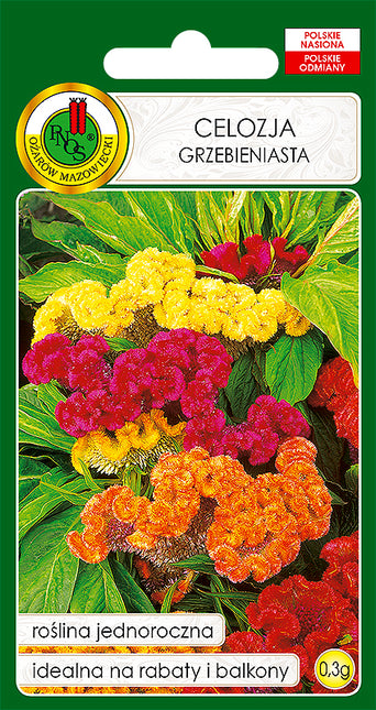 Nasiona - Celozja Grzebieniasta Niska Mieszana 0,3g
