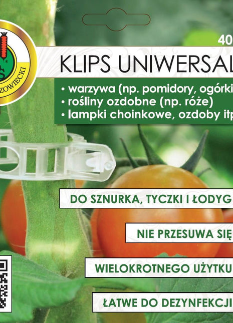 KLIPS UNIWERSALNY - 40 SZTUK - Niezłe Ziółko