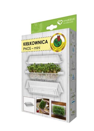 MINI KIEŁKOWNICA - DO DOMOWEJ UPRAWY KIEŁKÓW 1 SZTUKA - Niezłe Ziółko