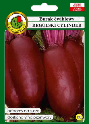 Nasiona - BURAK ĆWIKŁOWY REGULSKI CYLINDER 10g - Niezłe Ziółko