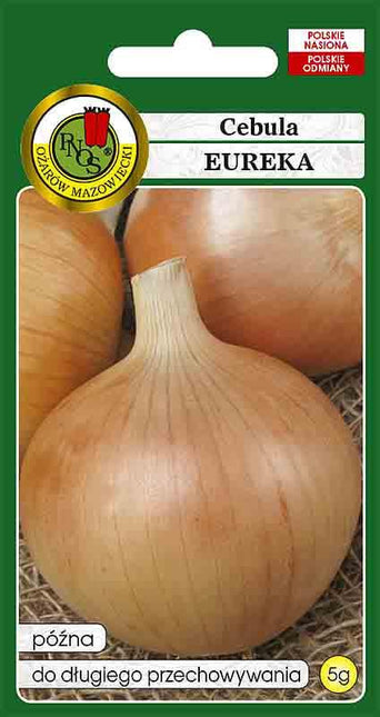 Nasiona - CEBULA EUREKA 5g - Niezłe Ziółko