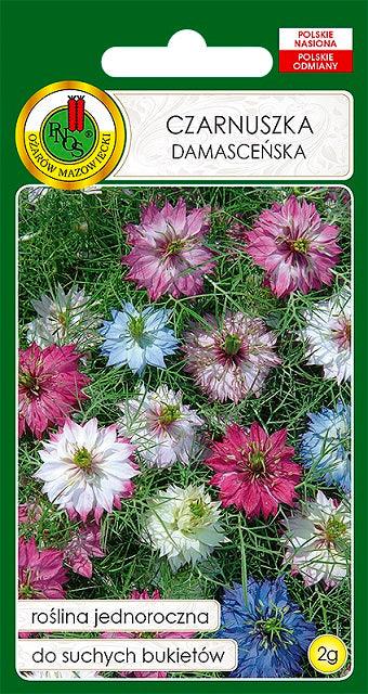 Nasiona - CZARNUSZKA DAMASCEŃSKA MIESZANA 2g - Niezłe Ziółko