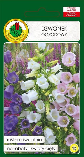 Nasiona - DZWONEK OGRODOWY MIESZANY 1g - Niezłe Ziółko