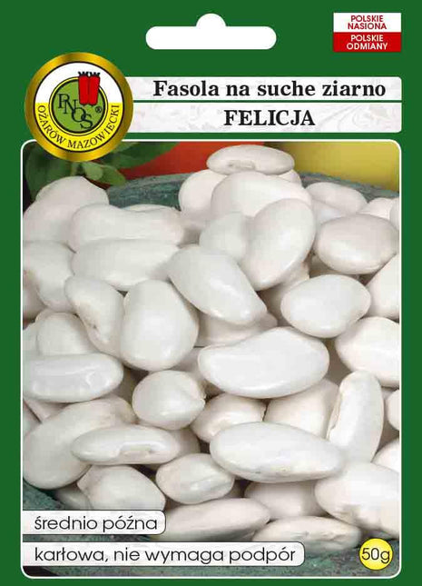 Nasiona - FASOLA NA SUCHE NASIONA FELICJA 50g - Niezłe Ziółko