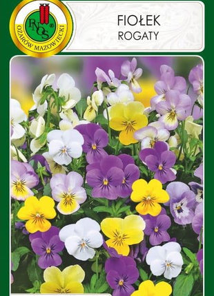 Nasiona - FIOŁEK ROGATY MIESZANY 0,3g - Niezłe Ziółko