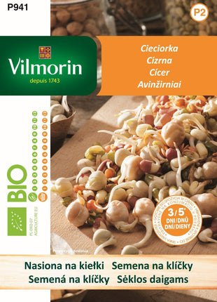 Nasiona - KIEŁKI CIECIORKI BIO 30G - Niezłe Ziółko