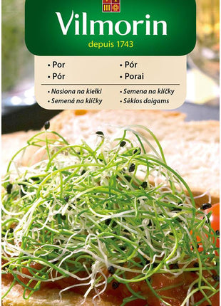 Nasiona - KIEŁKI POR 1G - Niezłe Ziółko