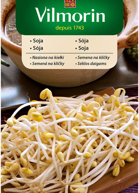 Nasiona - KIEŁKI SOJA 20G - Niezłe Ziółko