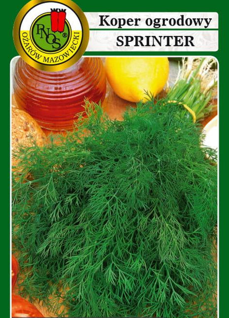 Nasiona - KOPER OGRODOWY SPRINTER 5g - koło 3500 sztuk nasion w opakowaniu - Niezłe Ziółko