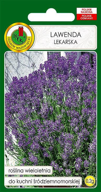 Nasiona - LAWENDA LEKARSKA 0,2g - Niezłe Ziółko