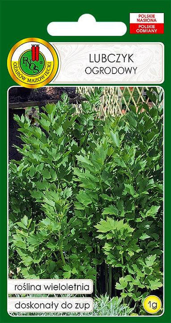 Nasiona - LUBCZYK OGRODOWY 1g - Niezłe Ziółko