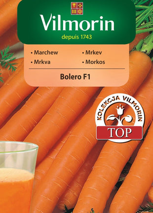 Nasiona - MARCHEW BOLERO F1 2,5G - Niezłe Ziółko