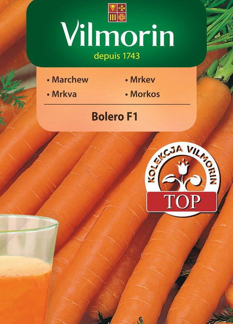 Nasiona - MARCHEW BOLERO F1 2,5G - Niezłe Ziółko