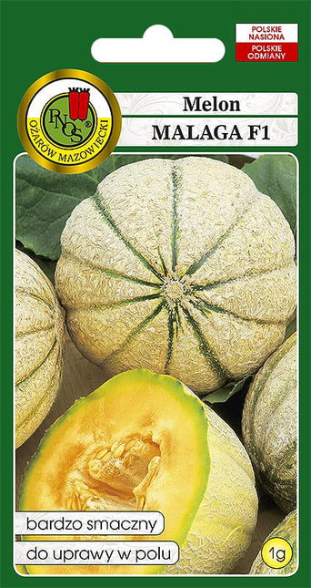 Nasiona - MELON MALAGA F1 1g - Niezłe Ziółko