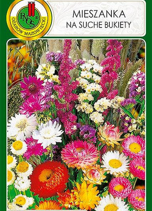 Nasiona - MIESZANKA JEDNOROCZNA NA SUCHE BUKIETY 1g - Niezłe Ziółko