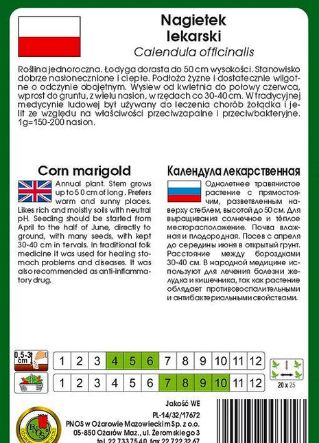 Nasiona - NAGIETEK LEKARSKI 2g - Niezłe Ziółko