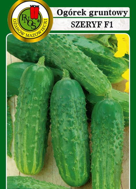 Nasiona - OGÓREK GRUNTOWY SZERYF F1 5g - Niezłe Ziółko