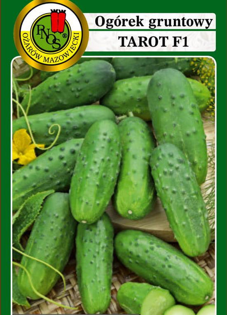 Nasiona - OGÓREK GRUNTOWY TAROT F1 5g - Niezłe Ziółko