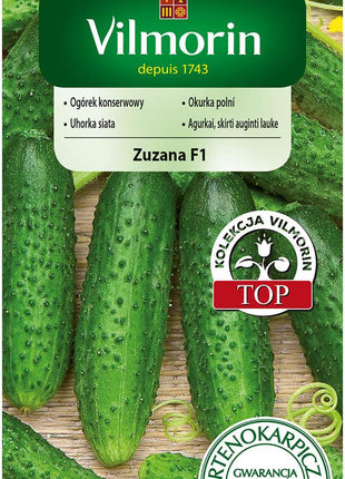 Nasiona - OGÓREK PARTENOKARPICZNY ZUZANA F1 3G - Niezłe Ziółko