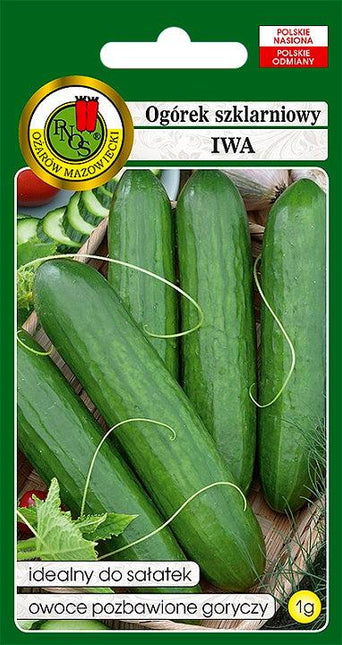 Nasiona - OGÓREK POD OSŁONY IWA 1g - Niezłe Ziółko