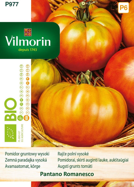 Nasiona - PANTANO ROMANESCO BIO POMIDOR CZERWONY 0,5G - Niezłe Ziółko