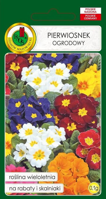 Nasiona - PIERWIOSNEK OGRODOWY MIESZANY 0,1g - Niezłe Ziółko