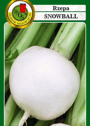 Nasiona - RZEPA SNOWBALL 5g - Niezłe Ziółko