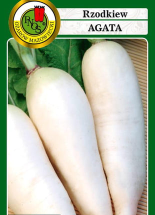 Nasiona - RZODKIEW AGATA 5g - Niezłe Ziółko