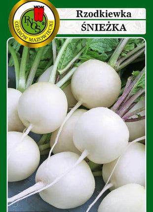 Nasiona - RZODKIEWKA ŚNIEŻKA 10g - Niezłe Ziółko