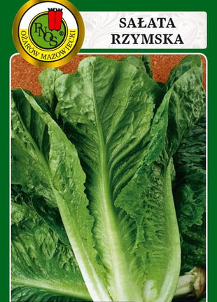 Nasiona - SAŁATA RZYMSKA LENTISSIMA A MONTARE 1g - koło 1000 sztuk nasion w opakowaniu - Niezłe Ziółko