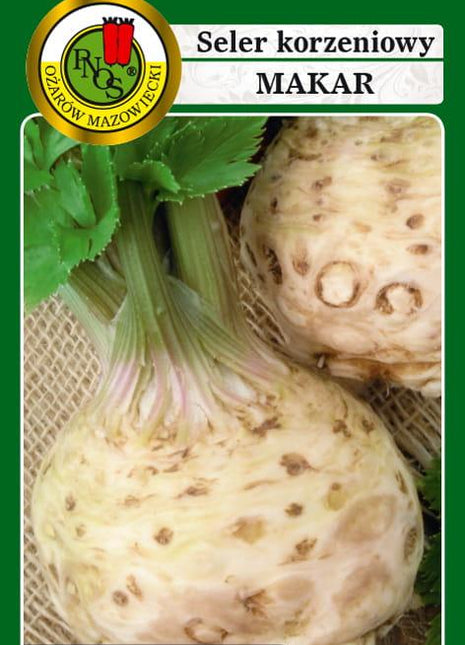 Nasiona - SELER KORZENIOWY MAKAR 1g - Niezłe Ziółko