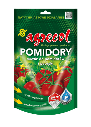 POMIDORY – NAWÓZ KRYSTALICZNY DO POMIDORÓW I PAPRYKI 350G - Niezłe Ziółko