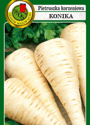 PIETRUSZKA KORZENIOWA KONIKA  5g - około 3750 sztuk nasion w opakowaniu - Niezłe Ziółko