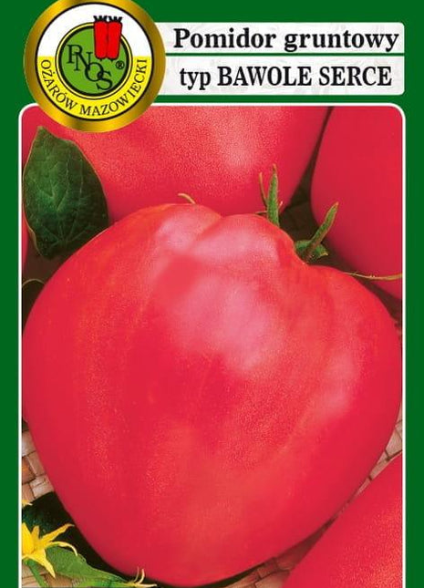POMIDOR GRUNTOWY OXHEART typ Bawole Serce 1g - nasiona - Niezłe Ziółko