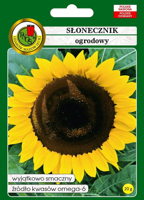 Nasiona - SŁONECZNIK OGRODOWY 20g - Niezłe Ziółko